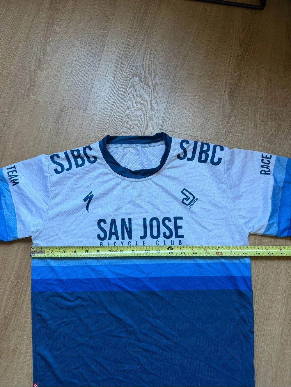 Kids Blue Gradient Cycling Jersey